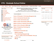 Tablet Screenshot of gs-ctu.ph